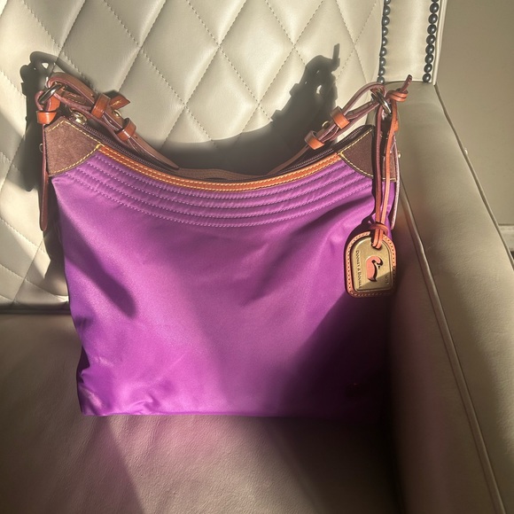 Vintage Dooney and Bourke Purple Women's Bag - Picture 6 of 8